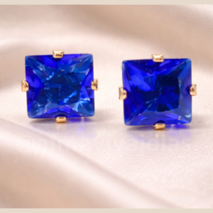 Quadrado Safira Azul